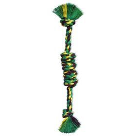 Mammoth Cottonblend Monkey Fist Ball Flossy Dog Toy 18" Large